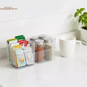 TRTR Thùng cửa tủ lạnh bằng nhựa PET tiện lợi để bảo quản thực phẩm cải tiến VN
