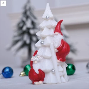 Ông già Noel Leo Cây Tượng Nhựa Phát Sáng Trang Trí Ngày Lễ Cho Ngày Lễ Văn Phòng Tại Nhà Mantel