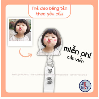 Kẹp Thẻ yoyo bảng tên Mèo Dễ Thương - Kamay