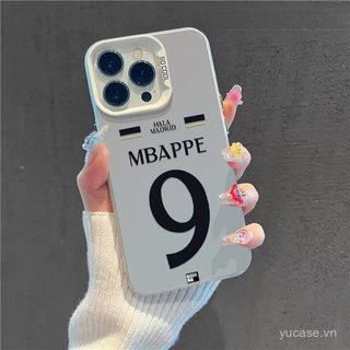 Ốp điện thoại mới No. 9 Số hỗ trợ bóng đá Thích hợp cho iPhone 17promax 16promax 17 16 15 14 promax 13promax 13 12 11 pro max 16pro 15pro Ốp bảo vệ chống sốc