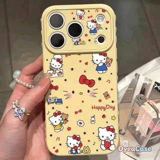 Ốp Nơ Đỏ Mèo Kitty 3D Trái Tim Yêu Thương Cho Vivo Y18 Y18E Y17S Y16 Y03 Y03T Y02S T4 T4X T3 Pro T3X T2X T1 G2 5G Ins Phong Cách Hoạt Hình Màu Kẹo Vỏ Mềm Mèo Con