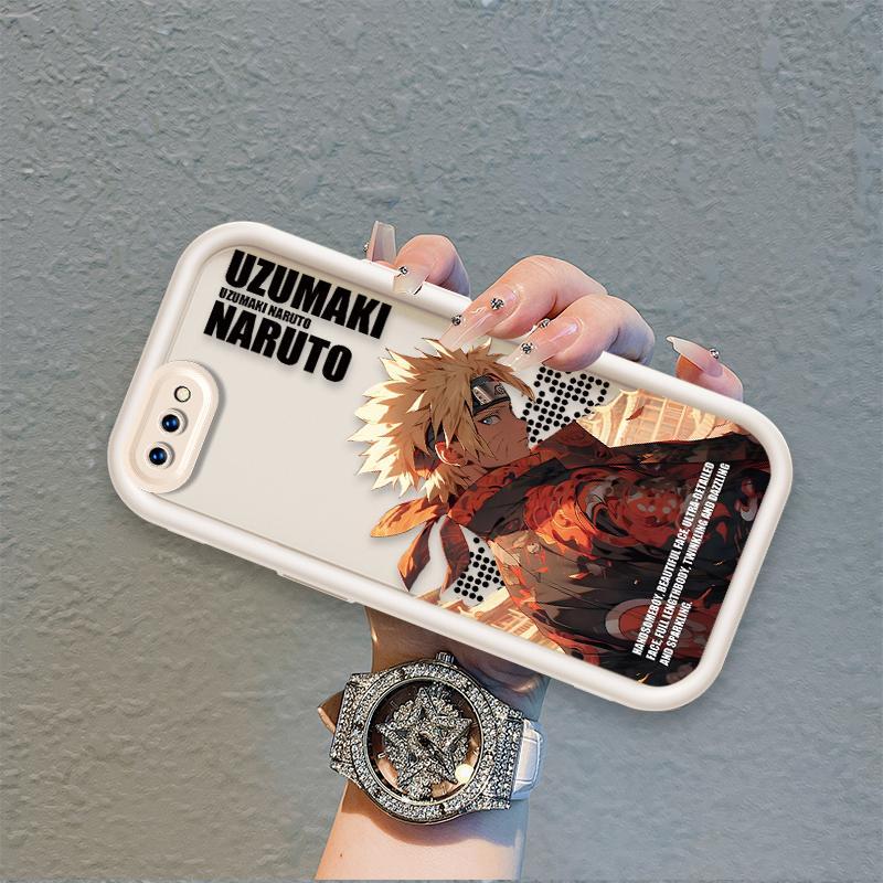 Áp dụng cho OPPO A3S A12E Điện thoại thông minh silicon hoạt hình Vỏ điện thoại mềm TPU Anime Naruto Angel Eye Ốp lưng chống sốc