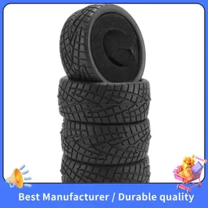 1 / 10 RC Xe Trên Đường Hiệu Suất Cao Su Đua Lốp Xe 8001 Với Bọt Biển 4 Chiếc