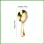 Đồ Flatware Trẻ Em Dụng Cụ Inox Có Thể Tái Sử Dụng Tròn Mịn Trẻ Em Flatware Tay Cầm Ngắn Flatware Cho Ăn saixit2vn