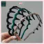 JRP Đơn Giản Rửa Mặt Có Răng Chống Trơn Trượt Nghiền Tóc Hoàn Thiện Tóc Kẹp Áp Lực Sóng Tóc JRP