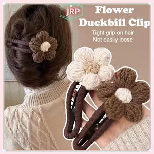 JRP Vintage Lớn Sang Trọng Hoa Kẹp Tóc Bé Gái Thanh Lịch Đuôi Ngựa Bím Vuốt Tóc Dubill Kẹp Bé Gái Mũ Đội Đầu Quà Tặng JRP