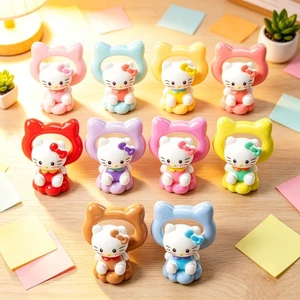 10 chiếc Hello Kitty 4cm Mini Hình | Bàn làm việc dễ thương, ô tô & trang trí DIY