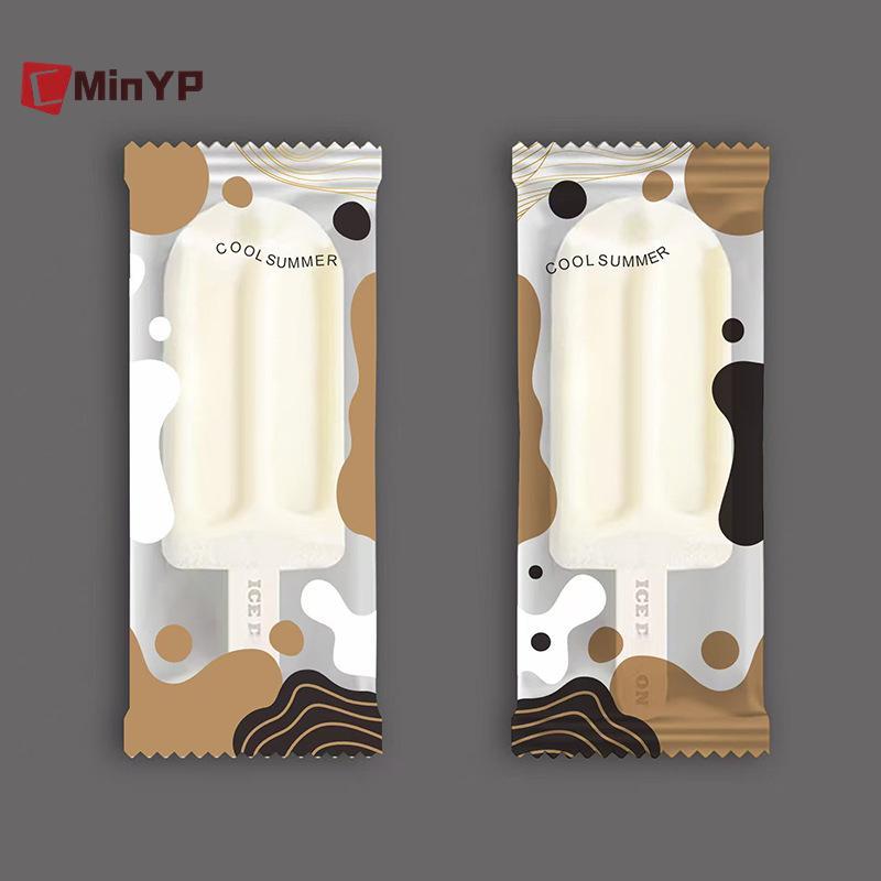 CMinYP 100 Chiếc Hoạt Hình Dễ Thương Cấp Thực Phẩm Túi Đựng Kem Nhựa Dùng Một Lần Popsicle Bảo Vệ Bảo Quản Túi Đựng DIY Glory