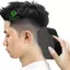 Bàn chải tóc xốp cắt tóc Magic cho miếng bọt biển uốn tóc hai mặt Dệt Salon tóc Bàn chải quét bọt biển để cắt tóc [mới]