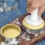 Luckyew 5 Chiếc Tròn Thép Không Gỉ Tart Nhẫn Chịu Nhiệt Đục Lỗ Khuôn DIY Mousse Trái Cây Bánh Tartlet Donut Khuôn Dụng Cụ Nhà Bếp TQ
