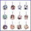 SQ3 YouTuber Móc Khóa Móc Khóa Anime Ảo Lên Acrylic Túi Mặt Dây Chuyền Hoạt Hình Kizuna Shishiro Hình Móc Chìa Khóa Quà Tặng QS3