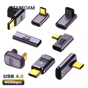 Bộ chuyển đổi STABFOAM Type C Nam sang Nữ Chuyển dữ liệu Laptop USB C