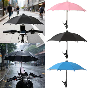 Điện thoại mới Ô che nắng Clip-On Giá đỡ điện thoại ngoài trời Ô chống chói Ô điện thoại Mini chống mưa