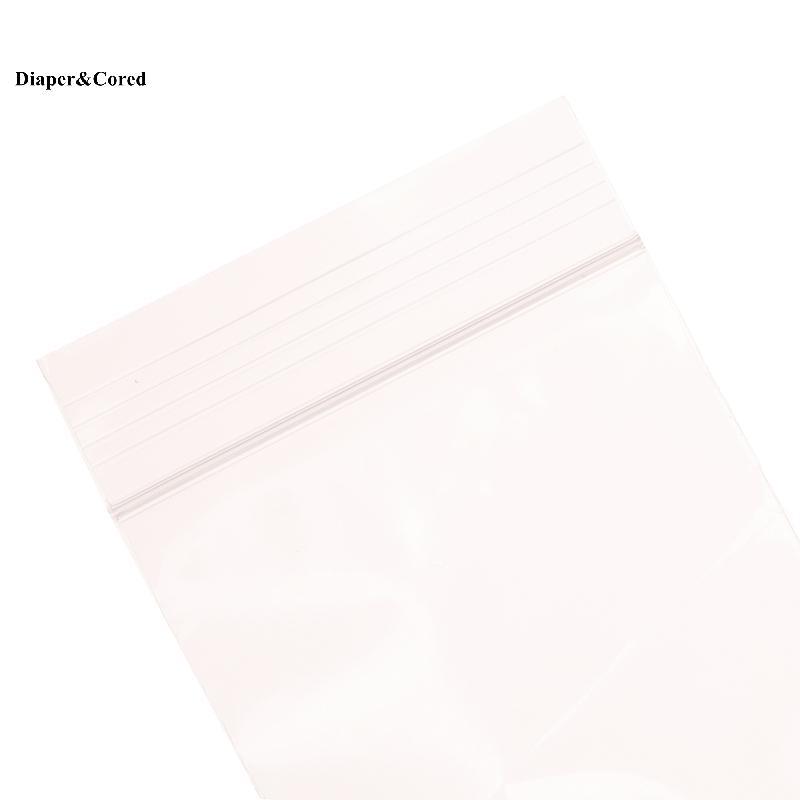 Túi khuôn kem đá DIAPER&CORED 50/100 cái, túi làm đông lớn, túi kem popsicle kín, DIY nước ép, sữa chua, smoothie kèm phễu, dụng cụ làm kem YTH