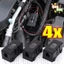 1-4 Cái Giá đỡ cầu chì ANS - Thiết bị đầu cuối Nylon bằng thép không gỉ - Phụ kiện sửa đổi - Dành cho hệ thống điện xe máy ô tô - Ổ cắm cầu chì lưỡi tiêu chuẩn / Giao hàng miễn phí