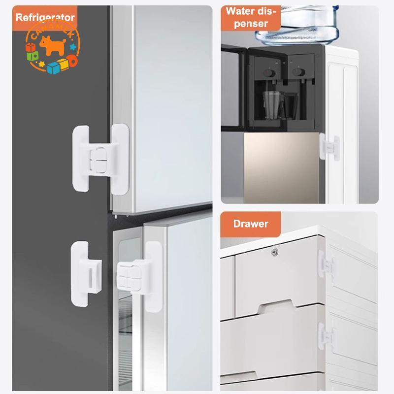 CANAMEK 5 Chiếc Tủ An Toàn Cho Bé Lo Ngăn Kéo Cửa Los Trẻ Em Chống Kẹp Bảo Vệ An Ninh Tay Bule Bảo Vệ Tủ Lạnh Lo CSF