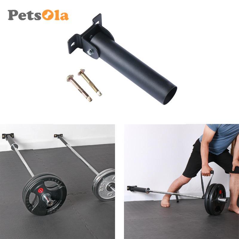 T Bar Row Landmine Platform Thép Barbell Giá đỡ treo tường Phòng tập thể dục Thiết bị cử tạ để tập thể dục và sức mạnh