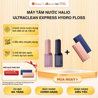 [Tặng túi] Máy tăm nước Halio UltraClean Express Hydro Floss phiên bản cho người niềng răng |HỎA TỐC 2H HCM|