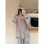Đầm đeo hoa phong cách ngọt ngào Nữ phong cách mới Nhìn khổng lồ Đầu xuân đẹp đẹp đẹp Pháp