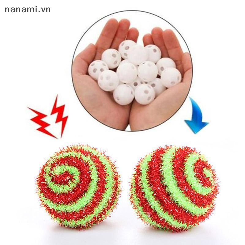[nanami] 10 quả bóng chuông lục lạc bằng nhựa 24mm Squeaker Đồ chơi trẻ em Hạt DIY Máy tạo tiếng ồn [VN]
