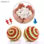10 quả bóng chuông lục lạc bằng nhựa 24mm Squeaker Đồ chơi trẻ em Hạt DIY Máy tạo tiếng ồn [VN]