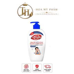 Nước Rửa Tay Dưỡng Ẩm Lifebuoy Vitamin Dạng Sữa Chai 450g