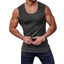 Thể Dục Thể Thao Áo Vest Casual Co Giãn Nhanh Khô Slim-Fit Nam Không Tay Vai Rộng Màu Trơn