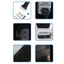 Bộ điều khiển giải pháp làm mát PC hiệu quả MOON cho 6 quạt 2 dải ánh sáng ARGB mượt mà