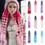 DELMER Twist Braid Bulk, Corlorful Đuôi Ngựa Nối Dài Bong Bóng Jumbo Braid, Ombre Tự Nhiên Handmade Tóc Bện Đuôi Ngựa Hàng Ngày