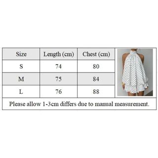 Đầm chấm bi BRBRAA, Đầm dây không tay xếp nếp, Dây đeo chéo màu trắng đen không lưng thường ngày Clubwear