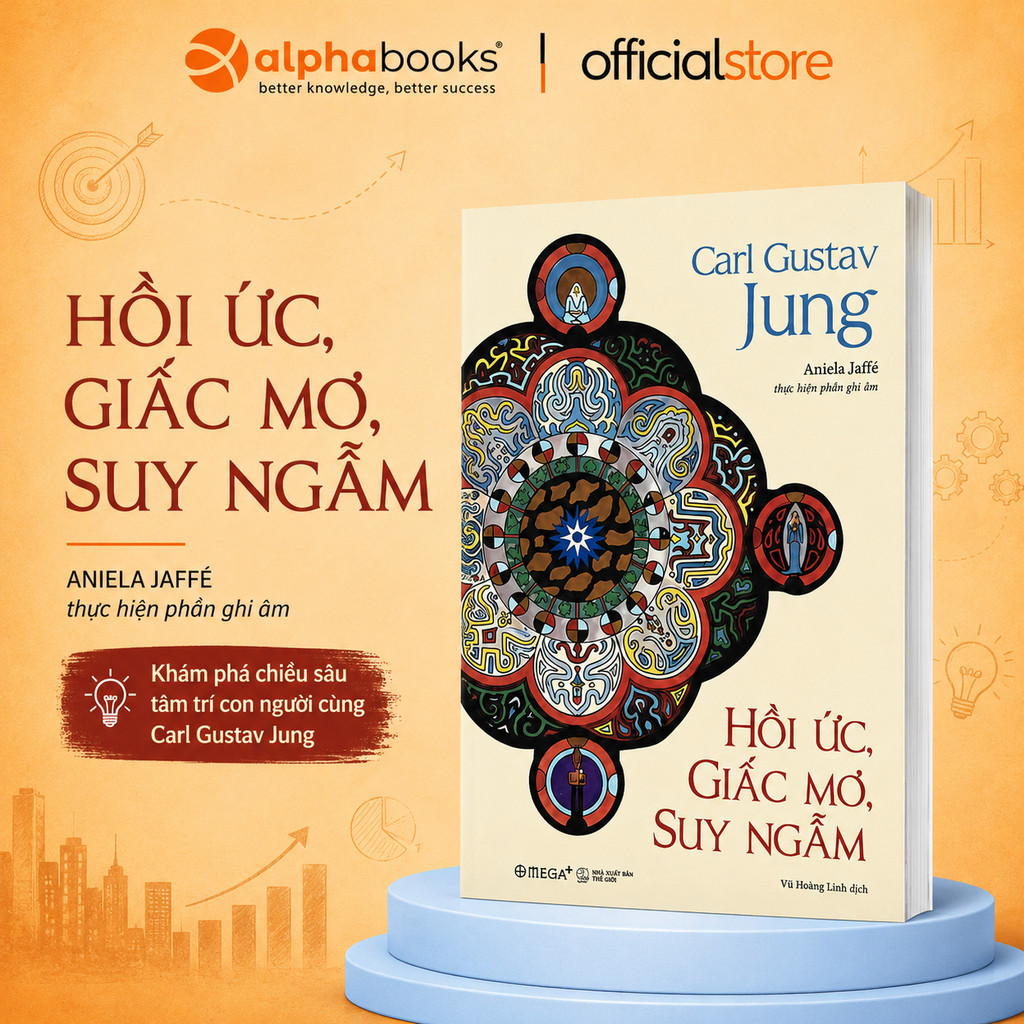 Sách - Hồi Ức, Giấc Mơ, Suy Ngẫm - Hành Trình Vào Nội Tâm Của Carl Jung (Omega Plus)
