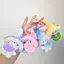PNPIA- Dễ Thương PP Cotton Nấm Nhỏ Elf Sang Trọng Búp Bê Móc Khóa Bapa Mặt Dây Chuyền Trang Trí Quà Tặng