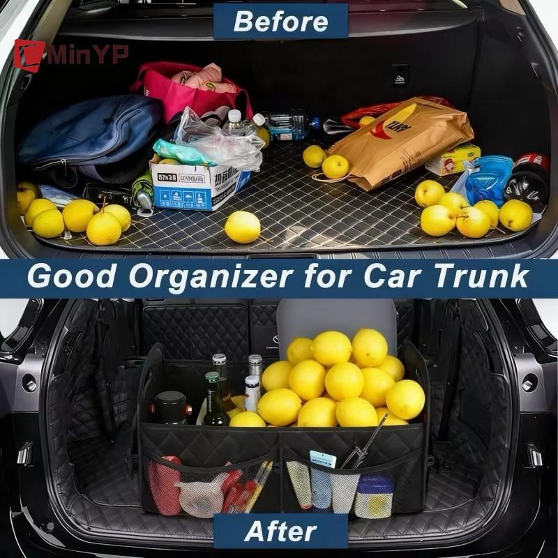 CMinYP Xe Cốp Xe Ô Tô Sắp Xếp Lưu Trữ Xe SUV Dung Tích Lớn Với 6 Nhà Thơ Lý Tưởng Cho Chuyến Đi Đường Bộ Và Vinh Quang Du Lịch Gia Đình