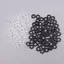 GHX 100pc Nylon Máy Giặt Cho Trống Vít Trống Lug Trắng Bla Màu Nylon Flat Wahser Thiness Sản Phẩm Nặng VN