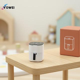 YOWEI Nhà Bếp Thu Nhỏ Nồi Chiên Không Khí Mô Hình 1 Cái 1 12 Tỉ Lệ Nhà Búp Bê Nấu Ăn Đồ Chơi Cho Cảnh Hiển Thị VN