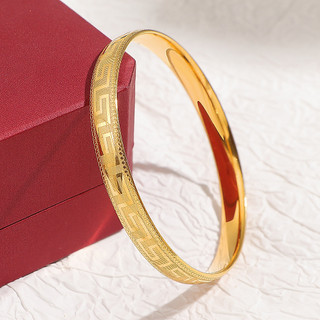 Vòng Tay Vòng Thép Titan Họa Tiết Lốp Vòng Tay Kết Cấu Mạ Vàng 18K Tối Giản Tarnish Miễn Phí