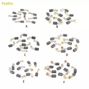 Pealike Công Cụ Xoay Bàn Chải Động Cơ Dụng Cụ Điện Thay Thế 10 Chiếc Bộ Cho Ma kita 1900B 3701 3703 J1Z-F03-13B FF-16A