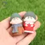 HFTOY Mini Cặp Đôi Nhân Vật Bà Nội Ngọt Ngào Tình Nhân Cặp Đôi Trang Trí Cho Cổ Tích Gard ~