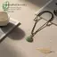 Mặt dây chuyền Maitreya Nelace Tượng giàu có độc đáo Trang sức thời trang dành cho nữ Quà tặng để mặc công sở