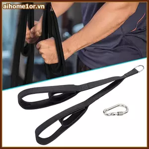 AIHOM Fitness Tricep Rope Kéo xuống Tập luyện Tricep Rope Cable Biceps Ròng rọc Crunch Kích hoạt thêm sợi cơ Dây đeo Bicep,