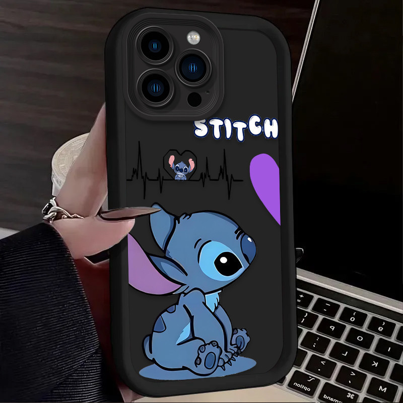 Dành Cho Honor 600 500 400 Smart Pro 600 Lite X9d X7d X8d X6d X5C Plus Sang Trọng Đáng Yêu Disney Stitch Vỏ Mềm Silicon Chống Sốc Vỏ Điện Thoại Lỏng
