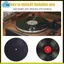 Tấm lót bàn xoay 7 Inch Tấm lót bàn xoay bằng silicon cao su cho tất cả người chơi ghi âm LP Vinyl