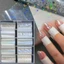 FAVORITEGOODS Dán Chuyển Móng Tay, Đề Can Giấy Dán Móng Tay Nàng Tiên Cá Ánh Sáng, Laser Chuyên Nghiệp Ba Chiều Hiệu Ứng Kim Sa Lấp Lánh Làm Móng Tay Đề Can DIY