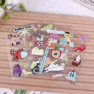 HFTOY Một Bộ Dụng Cụ Dễ Thương, Dụng Cụ Lập Kế Hoạch Thạch Ba Chiều Vui Nhộn Trang Trí Stiers Điện Thoại Di Động ~