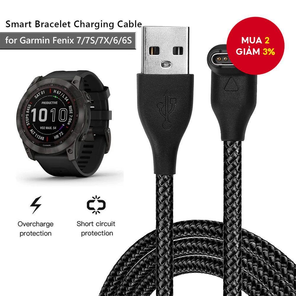 Dành cho Garmin Fenix Vivoactive Forerunner Cáp sạc bản năng Dây dữ ...