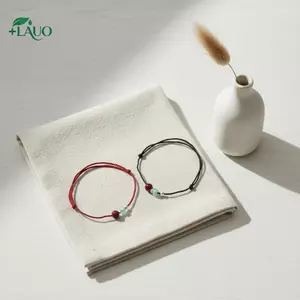 Springevenstar 1 / 2 Chiếc Handmade Luy Dây Bện Vòng Tay Nữ Tốt Lu Giàu Có Dây Đeo Tay Cặp Đôi Tình Bạn Trang Sức Quà Tặng Springevenstar