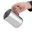 Cốc tạo bọt sữa WANYEDI, Bình tạo bọt sữa bạc 1000 ml / 34oz, Bình cà phê 304 Tay cầm tiện dụng Bình cà phê Latte Art