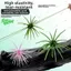 PYCOU 5 Bộ Mồi Urchin Biển, S / M / L TPE Chất Liệu Mồi Câu Cá, Phụ Kiện Câu Cá Thiết Kế Nổi Hình Sâu Mềm Mồi Câu Cá Biển Phụ Kiện Câu Cá