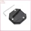THÊM Phụ Kiện Xe Máy Nối Dài Miếng Lót Chân Tấm Hỗ Trợ Hợp Kim Nhôm Xe Máy Xe Đạp Kistand Mở Rộng Chân Bên Đứng BSS