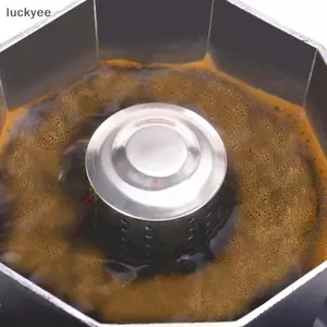 Luckyew 1 Thép Không Gỉ Đa Năng Moka Nồi Bếp Espresso Nhôm Máy Pha Cà Phê Phụ Kiện Chống Bắn Van TQ
